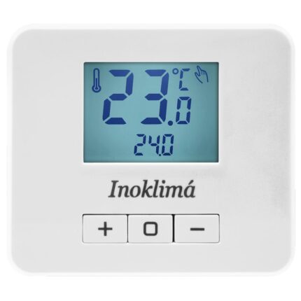 Termostat ambiental neprogramabil Inoklima Evo X cu fir