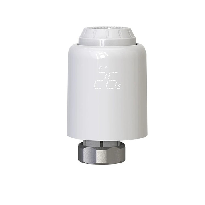 Cap termostatic Smart, HomeVast®, WiFi, compatibil Tuya / Smart life - model PST-TRV603
