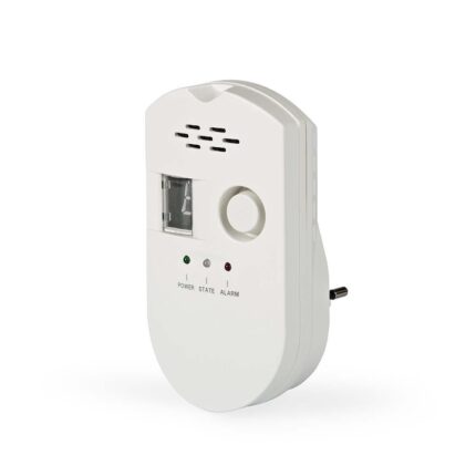 Detector de gaz Nedis alb