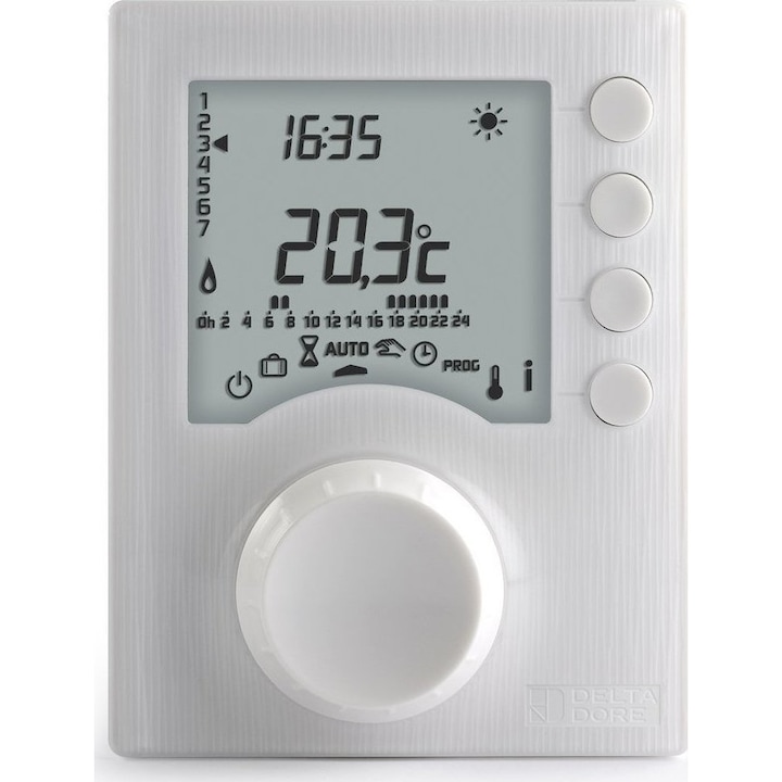 Termostat programabil Immergas, Reglaj 5-30°C, 0.5kg