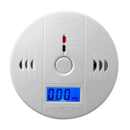 Detector/Alarma LCD de monoxid de carbon