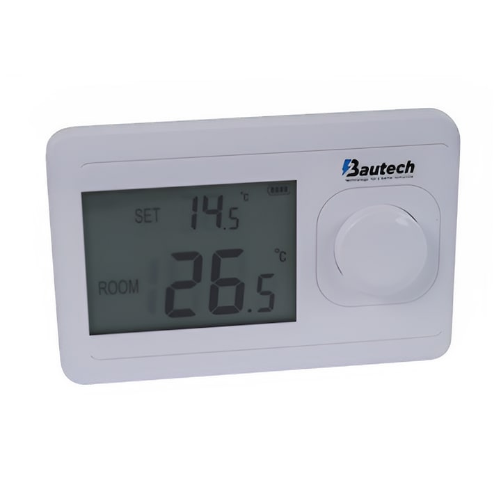 Termostat wireless neprogramabil UHF Bautech I-3cw