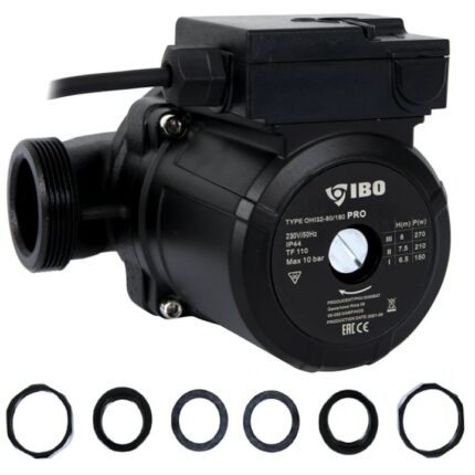 Pompa recirculare centrala IBO Dambat OHI PRO 32-80/180, 160l/min, 270W