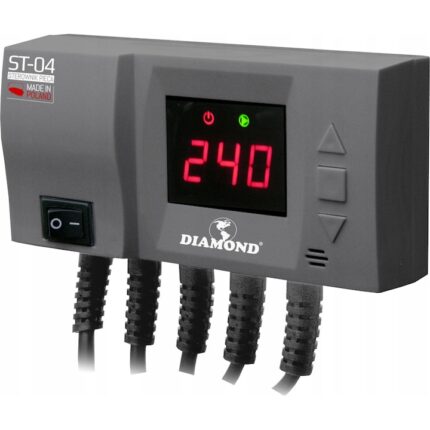 Controler pompa si ventilator centrala termica DIAMOND ST-04, ecran LED