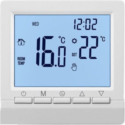 Termostat digital, Wireless, Alb, Regulator de temperatura