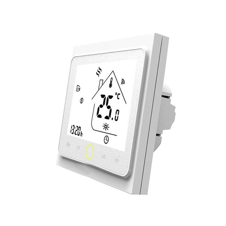 Termostat pentru incalzire apa, WiFi 16A BHT-002 GALW
