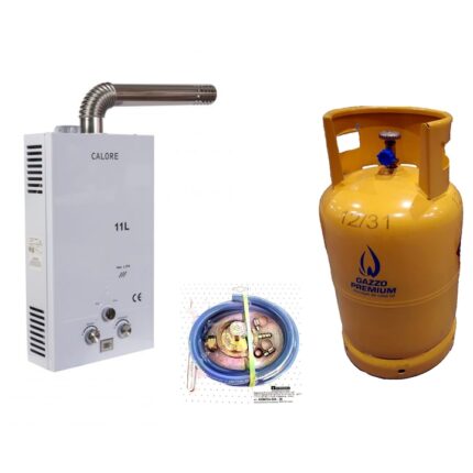 Kit Instant calore TF11 CSC, butelie 26 litri, regulator 1kg/h, furtun 2 m, cheie si coliere