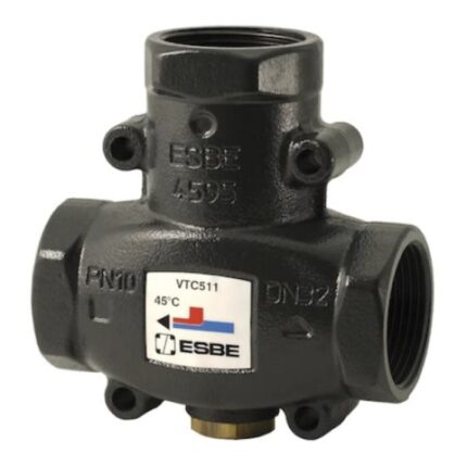 Termoventil 1", ESBE, VTC511-25, 60 grade C, destinat pentru centrale termice