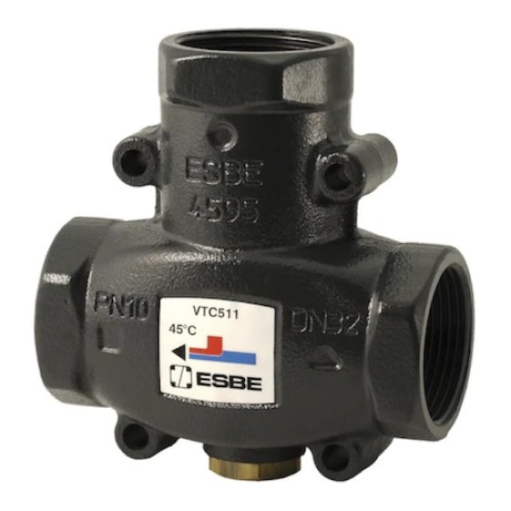 Termoventil 1", ESBE, VTC511-25, 60 grade C, destinat pentru centrale termice