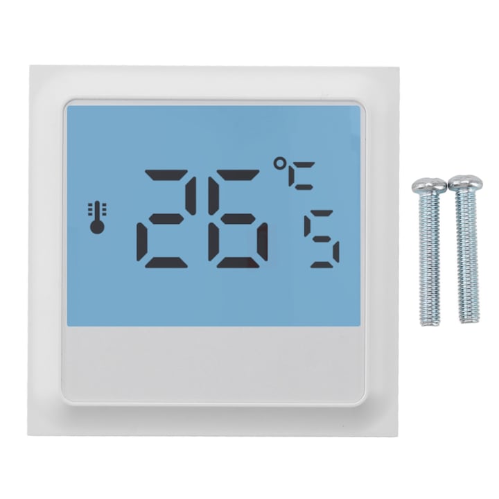 Termostat Inteligent Mmgoqqt, Control WIFI, Programabil, Blocare Copii, EU Plug