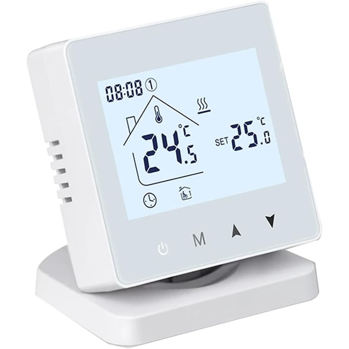 Termostat wireless, LLWL, ABS, control temperatura, 21x10x7cm, Alb
