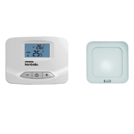 Termostat digital, Kontrolia WT15, wireless, lcd iluminat