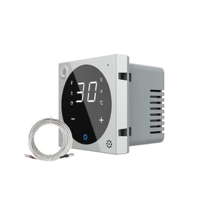 Modul termostat LIVOLO pentru sisteme de incalzire electrice, protocol ZigBee EC, Gri