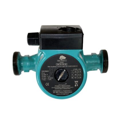 Pompa de recirculare apa curata/menajera Omnigena OM0033, 32-62 W, 230 V, 40 l/min debit maxim, 4 m inaltime refulare, 110°C temperatura maxima