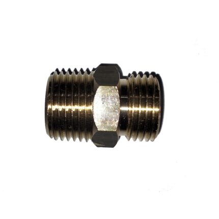 Niplu 3/8M, CH25 sau W20x1/14, filet stanga – 1/2M filet dreapta folosit la instalatie pe GPL