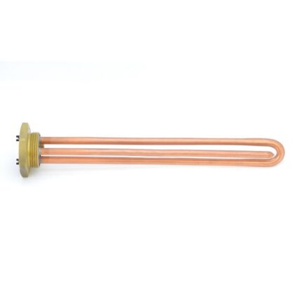 Rezistenta Boiler din Cupru WDR, 2000W, Dreapta cu Filet Q, 300mm