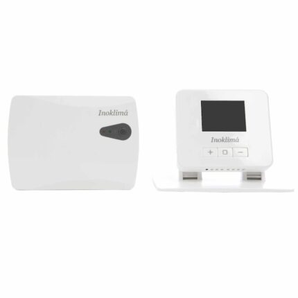 Termostat de ambient pentru centrala, wireless, Inoklima X RF, neprogramabil, 2 x 1.5 AA