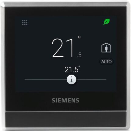 Termostat inteligent Siemens RDS110, smart, Wi-Fi, comandat prin smartphone, internet