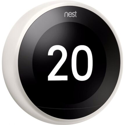 Termostat inteligent Google Nest V3 Premium, Alb