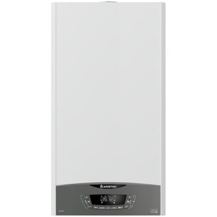 Centrala termica murala in condensare Ariston CLAS ONE WIFI 35, 35 kW, gaz natural + GPL, afisaj LCD, schimbator caldura otel inoxidabil, control vocal, fara kit inclus