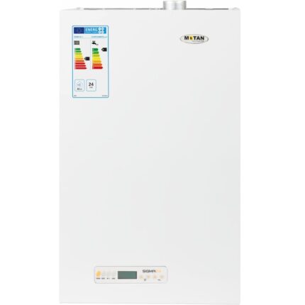 Centrala termica conventionala Motan Sigma C32SPV24MEFB-S-ERP, 24 kw, tiraj fortat, schimbator de caldura principal din Cupru, fara kit de evacuare