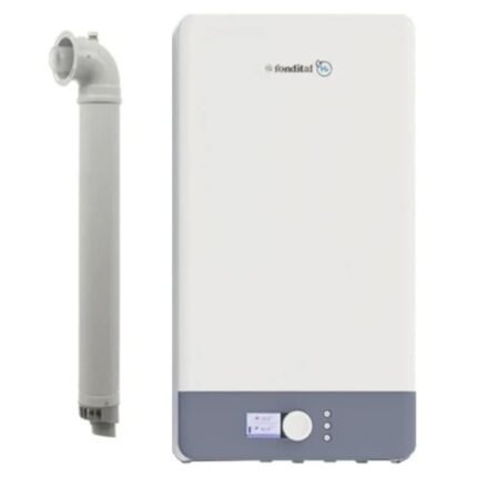 Centrala termica pe gaz in condensare Fondital Antea Next KRB 32 kW, Clasa A, Vana cu 3 cai incorporata, Afisaj color si intuitiv, IPX5D, Doar Incalzire, Kit de evacuare inclus