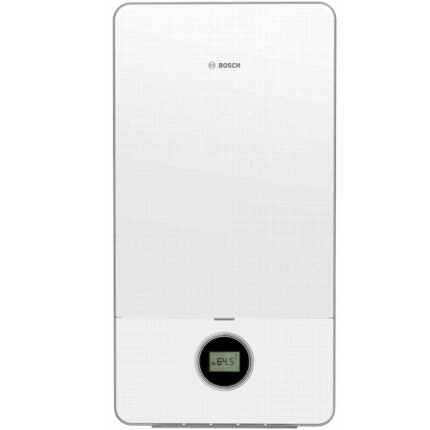 Centrala termica cu condensare Bosch Condens 7000i W GC7000iW 30/35 C 23, panou frontal din sticla, inclusiv Kit standard evacuare gaze arse