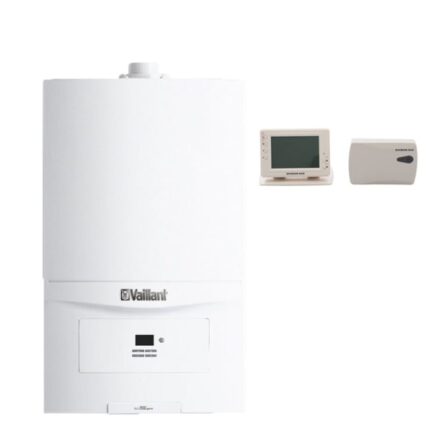 Pachet ecoTEC pure VUW 286/7-2, 26,1 kW + Termostat Wireles DG 908 RF