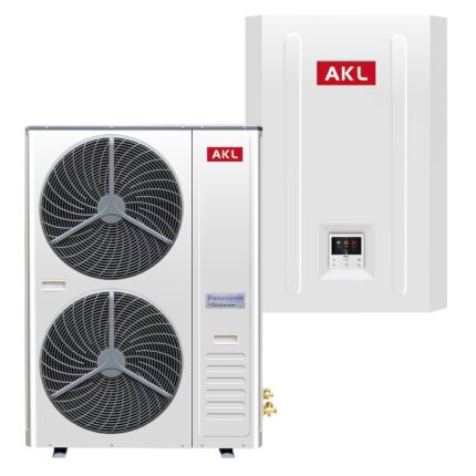 Pompa de caldura aer-apa, 30kW, alimentare trifazata, AOKOL, model ASH-105CHWFR, Alb