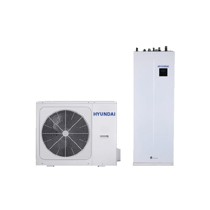 Pompa de caldura "All in One" R32 split 8kW 1x230 (cu boiler incorporat 190L) HYUNDAI