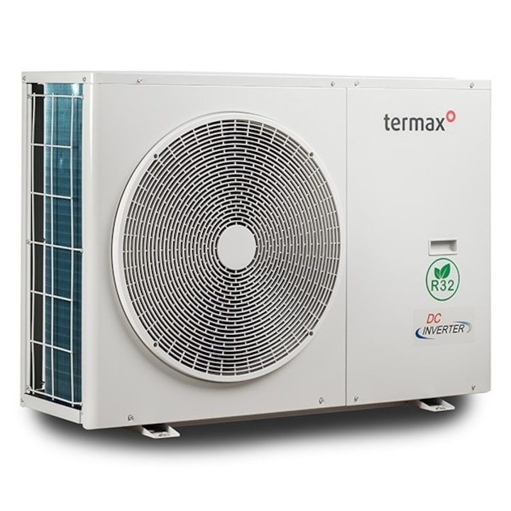 Pompa de caldura Termax 14 kW, Wi-Fi, Alimentare Monofazica, Monobloc, Aer-Apa, Compresor Mitsubishi, Inverter