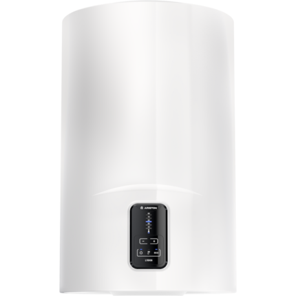 Boiler electric Ariston Lydos Eco 50, 1800 W, 50l, Tehnologie WaterPlus, Display digital, Eco Evo, T-MAX, TitanShield, Rezervor emailat cu Titan, Alb