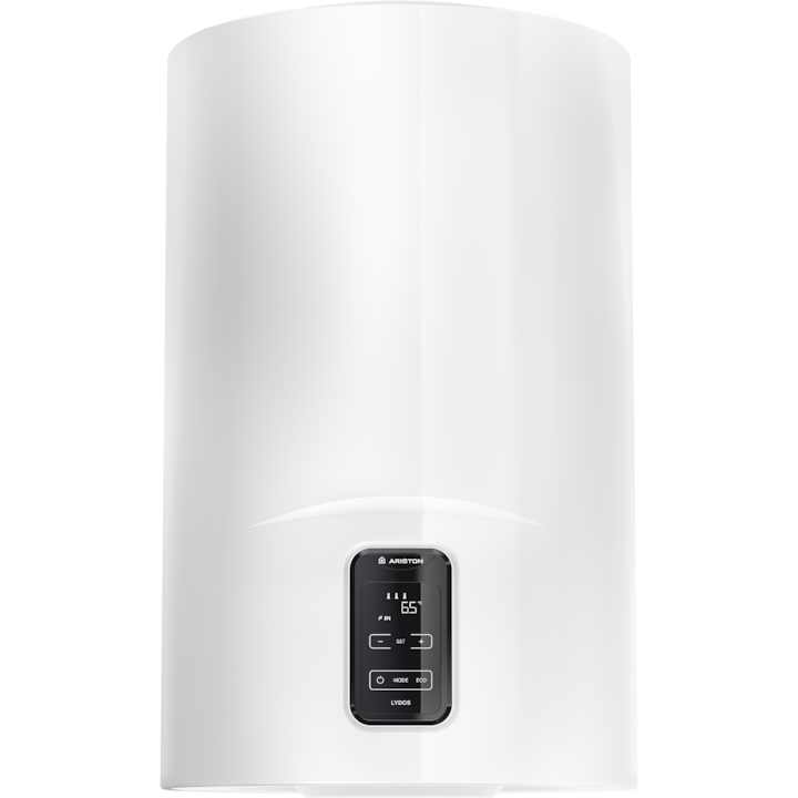 Boiler electric Ariston Lydos Plus 100L, 1800 W, programare saptamanala, rezervor emailat cu Titan