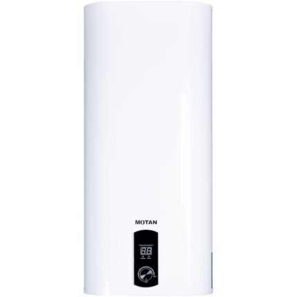 Boiler electric Motan BE50L2KW-S, Slim, 2000W, 45 l, ecran LCD, montare verticala/orizontala, protectie supratemperatura/suprapresiune, Clasa energetica B