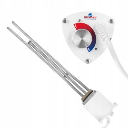 Incalzitor electric pentru cazan, Diamond, 2kW, Alb
