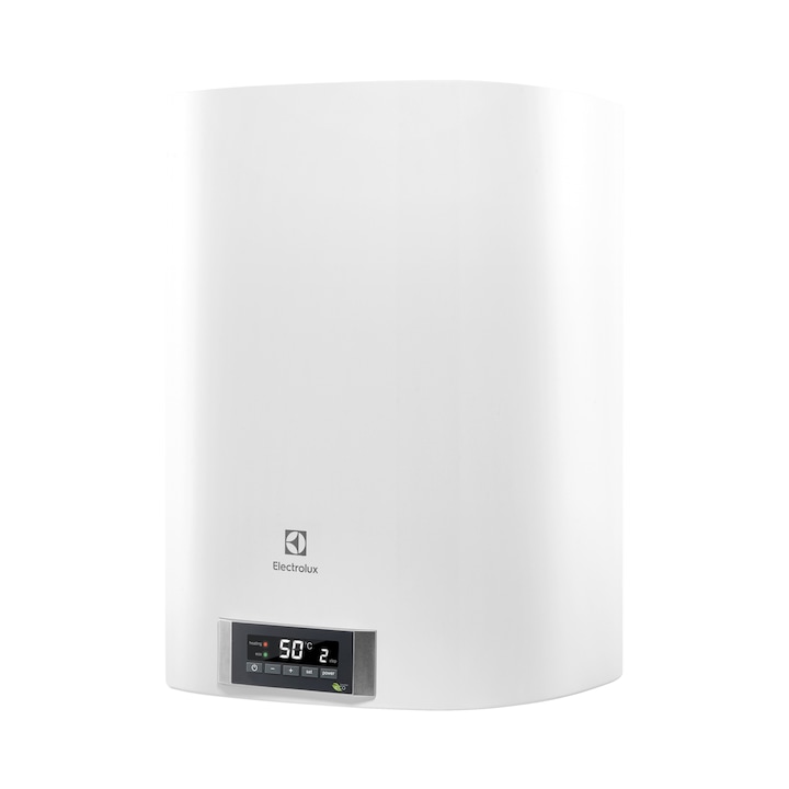 Boiler electric Electrolux 80L, 2000W, instalare universala, Sistem de elemente de incalzire "uscate", EWH Fmx DL