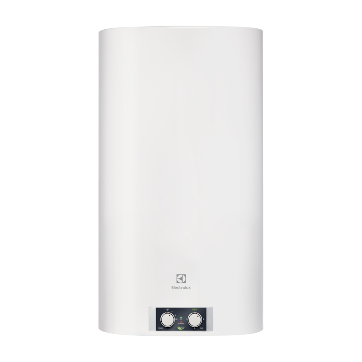 Boiler electric Electrolux 100L, 2000W, 3 trepte de incalzire, termostat mecanic, IPX4, protectie la supraincalzire, supapa siguranta presiune, montare verticala/orizontala, elemente fixare incluse, Alb, model EWH 100 Fmx EEC