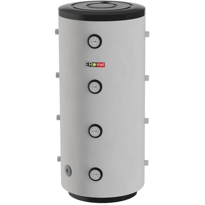 Clasa energetica A Boiler vertical, ERMET, Clasa energetica A, 300 l, Gri/Negru