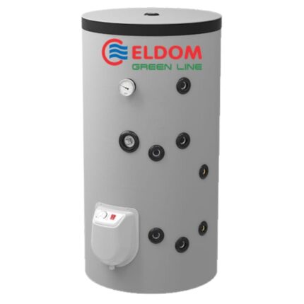 Pachet Boiler termoelectric ELDOM Green Line 200 L, 3kW - 2 serpentine, Vas expansiune Elbi DP 18L, Supapa de siguranta ICMA 6bar 1/2", Pompa electronica IMP PUMPS PLUS 25/40-130