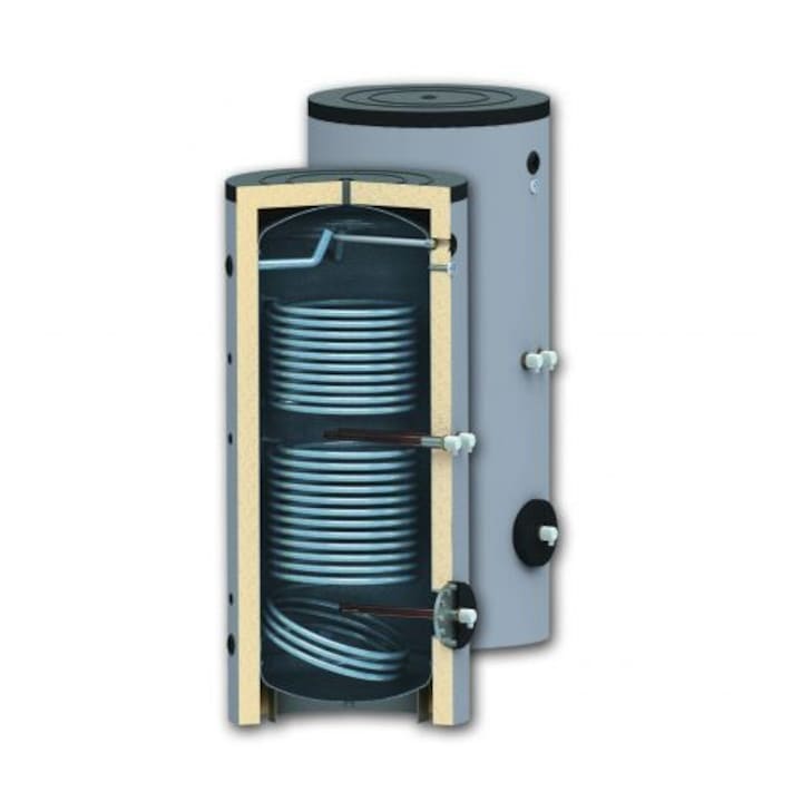 Boiler cu 2 serpentine 300 litri Sunsystem