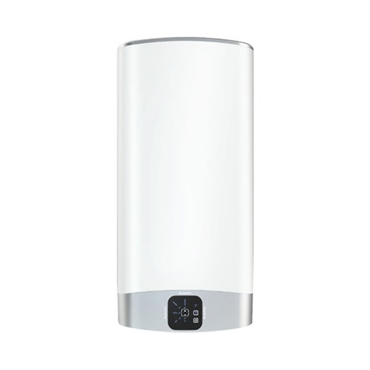 Boiler electric Ariston 80 l, 2x1500 W, protectie electrica IPX4, afisaj LED, reversibil
