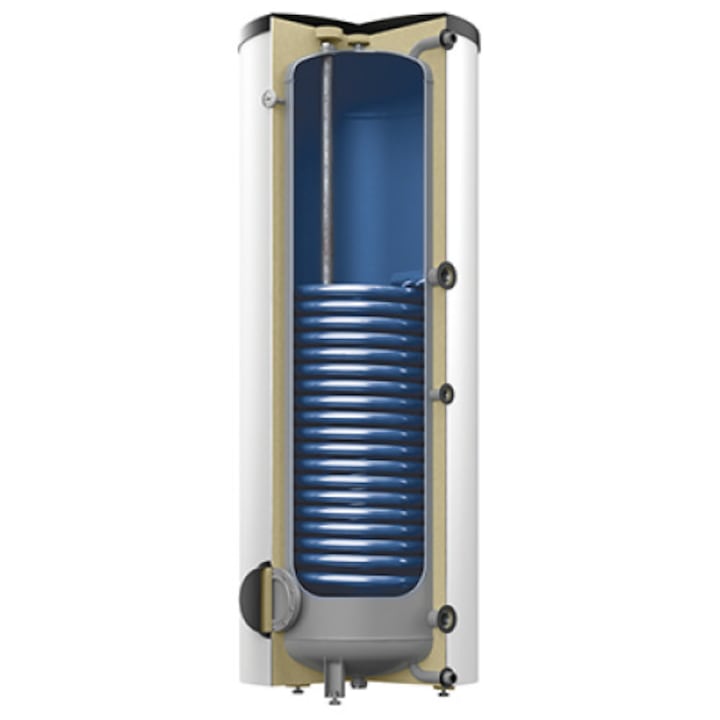 Boiler ACM Reflex Storatherm Aqua Heat Pump AH 300/1_B cu o serpentina pentru pompa de caldura
