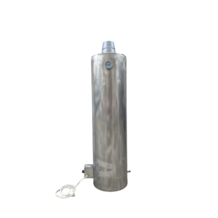 Boiler cazan baie pe lemne si electric, tabla de inox, 3 bari, 120 L
