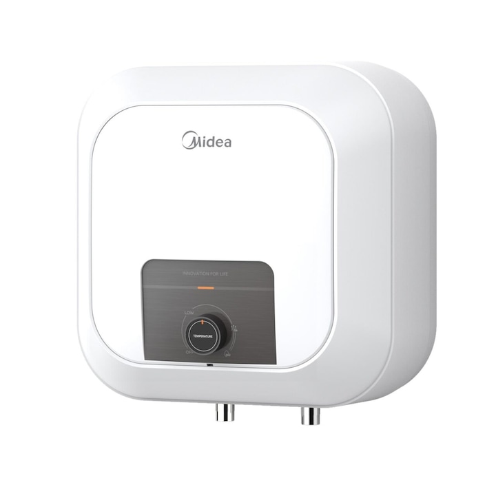 Boiler electric 2000 W, capacitate 10 L, 7.5 Bar, Montaj vertical, alimentare si iesire inferioara, 324 x 324 x 297 mm