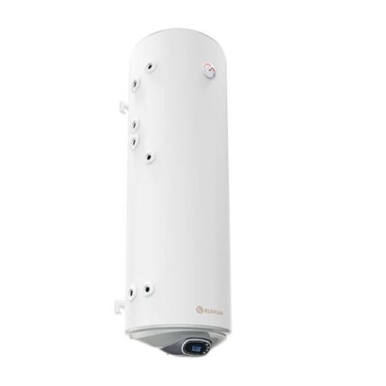 Boiler solar mixt cu dubla serpentina Eldom , capacitate 150 l, 3kW, control digital, New Design