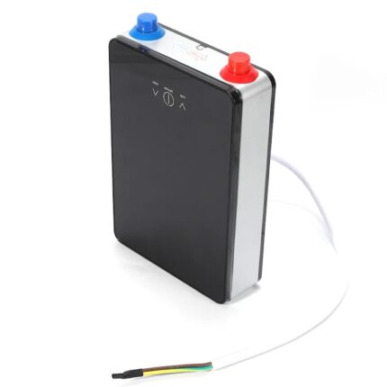 Incalzitor instantaneu, 6500 W, 220 V, rezistent la apa, otel inoxidabil, oprire automata, negru