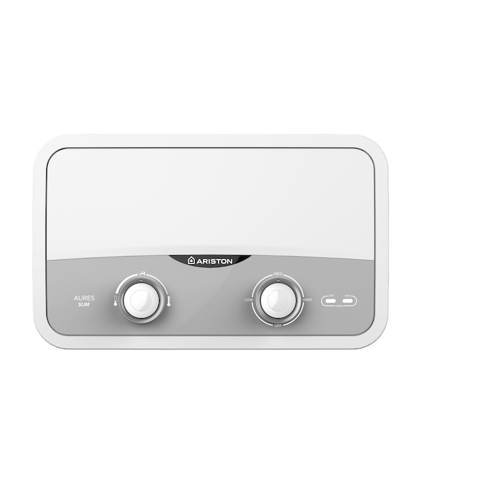 Boiler electric Ariston Aures, Slim Flow, 7kW, 220V