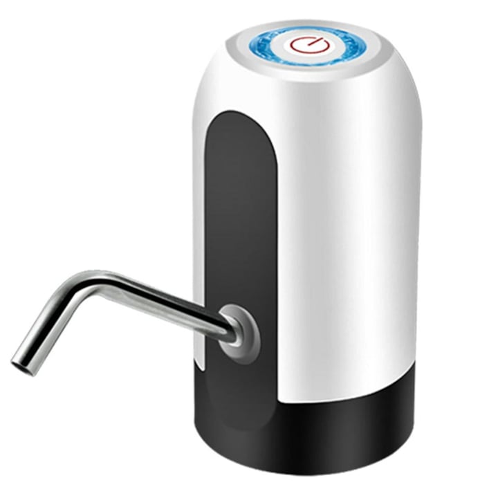 Dispersor Pompa Electrica pentru Bidon Apa sau Alte Bauturi, 5W, negru/alb