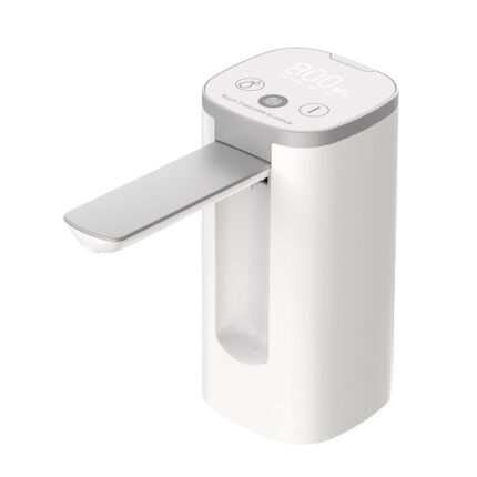 Dozator de apa WALALLA, incarcare Type-C, afisaj digital, alb