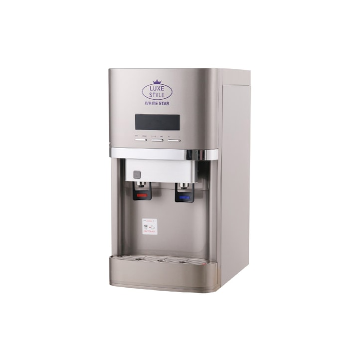 Dozator apa cu sistem de purificare apa prin osmoza inversa White Star, Krausen, Lux Style 75 Grey